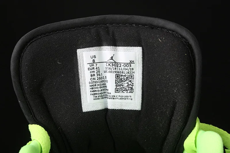 All categories Air Jordan Jordan series basketball shoes Air Jordan 1 Low Air Jordan 1 Low AJ1 Joe 1 low fluorescent green black toe CK3022-003